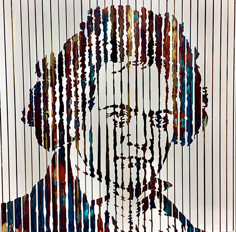 sean christopher ward artwork wichita kansas acrylic painting vivid vibrant ict op art optical illusion contemporary extroidanary psychedelic trippy pop beethoven