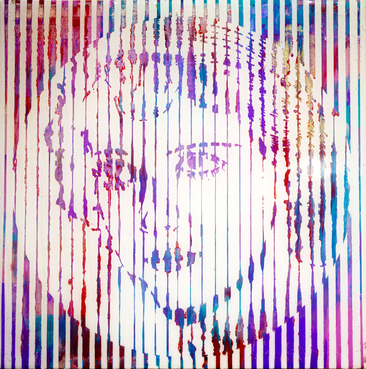 sean christopher ward artwork wichita kansas acrylic painting vivid vibrant ict op art optical illusion contemporary extroidanary psychedelic trippy pop